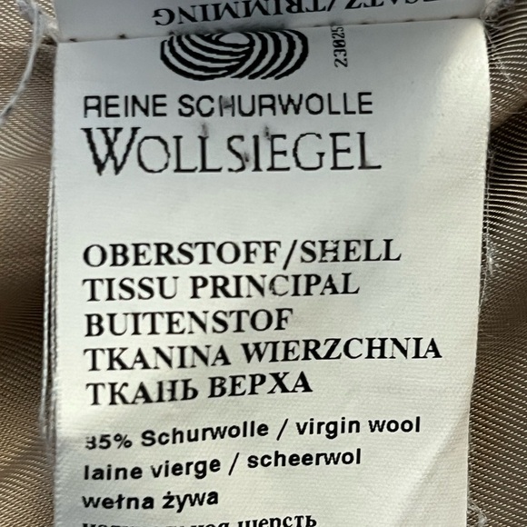 MarCona Coat Camel Plaid Sz 12 Matching Scarf - Picture 8 of 11